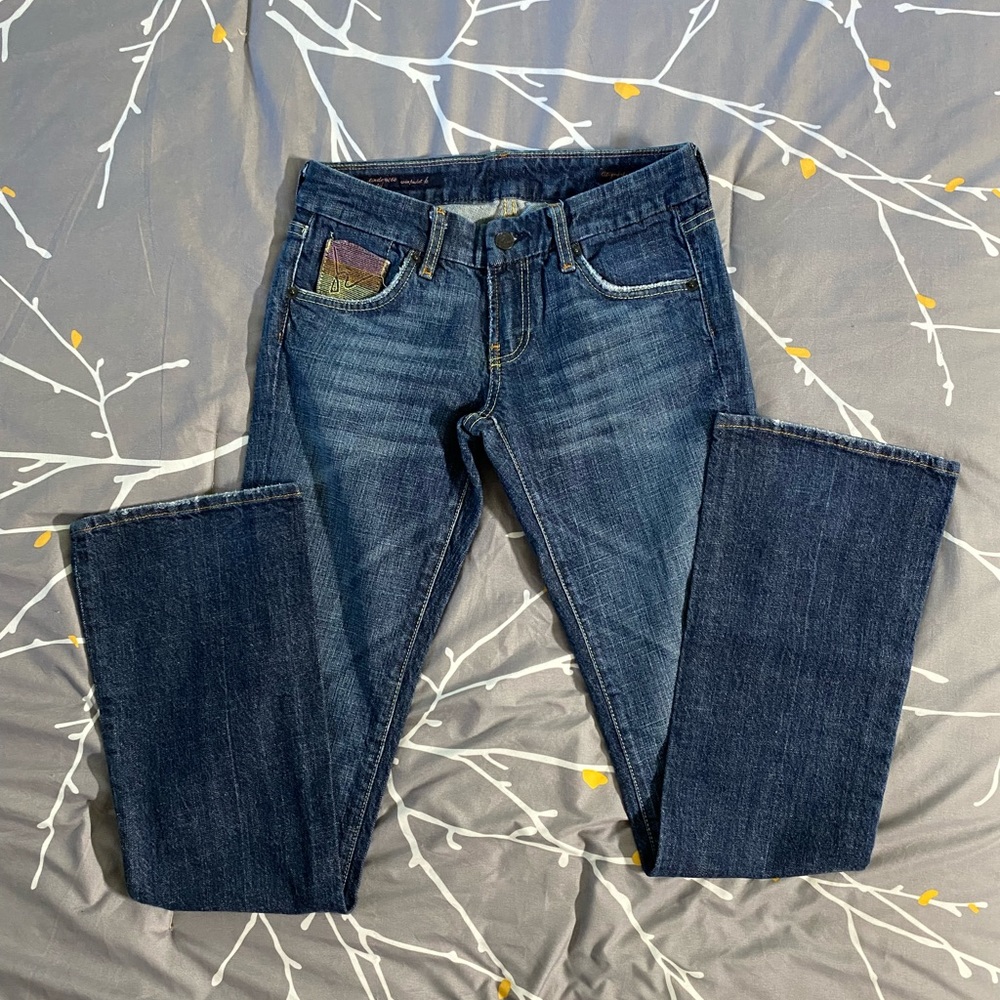 COH Linda #068 Coin pocket Stretch Jeans Size 24~description is in the pics.